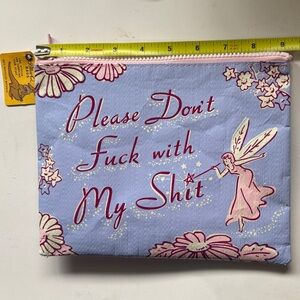 Please don’t F* with My Sh*t Zipper Bag